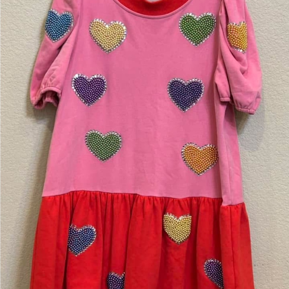 Colorful Heart Dress